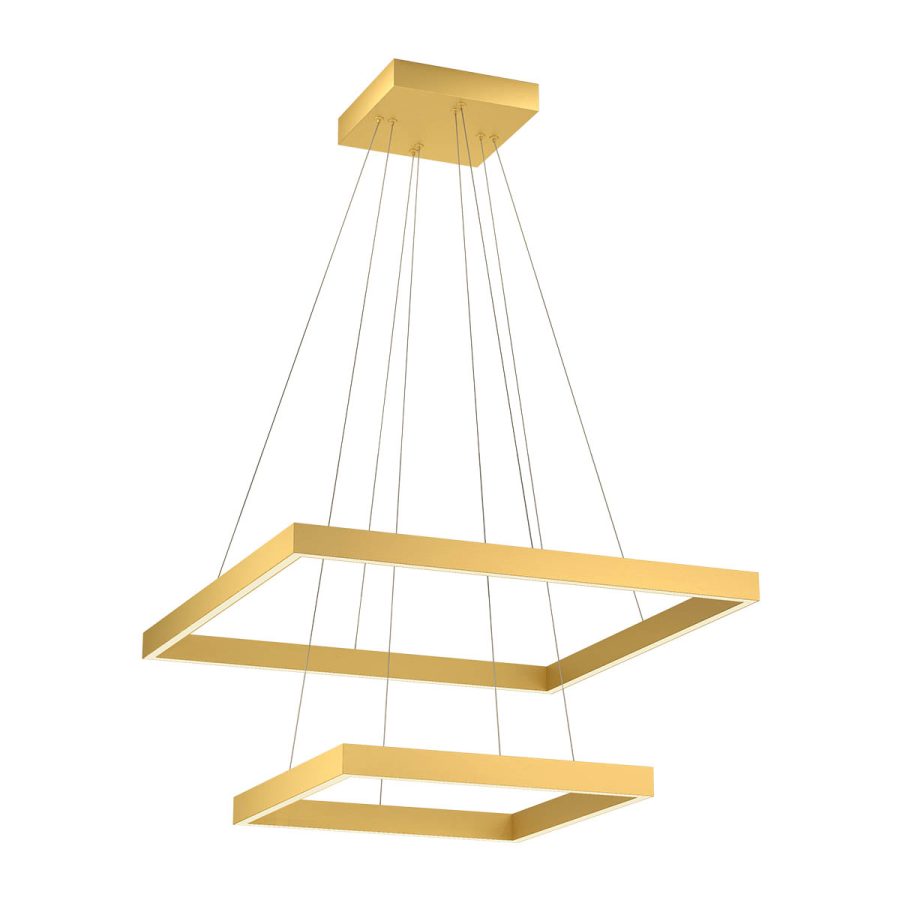 Suspensie de interior Febe Art. 01-2913, Redo, LED 70W 3000K D400+600, Gold Mat