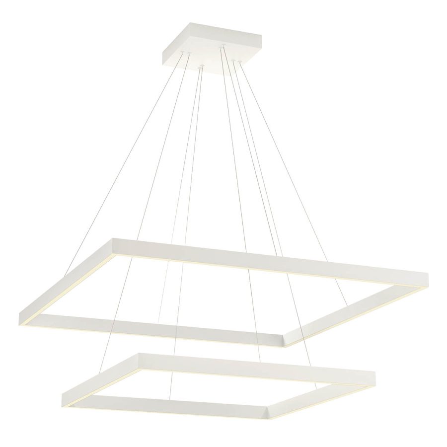 Suspensie de interior Febe Art. 01-2917, Redo, LED 100W 3000K D600+800, Sand White