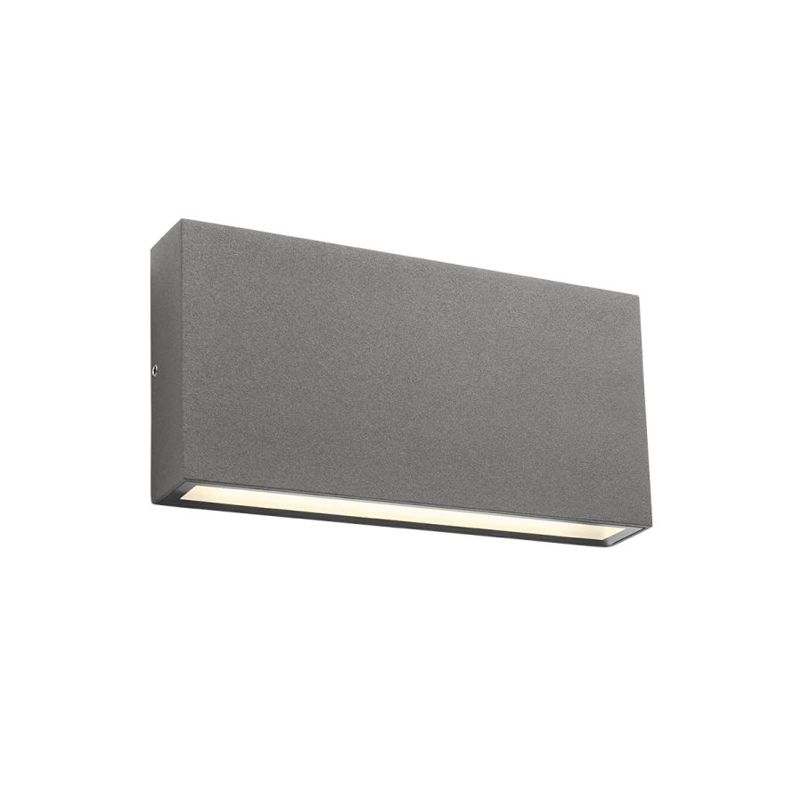 Aplică de exterior Kamal - Art. 90385, Redo, LED 12W IP54  4000K , Dark Grey