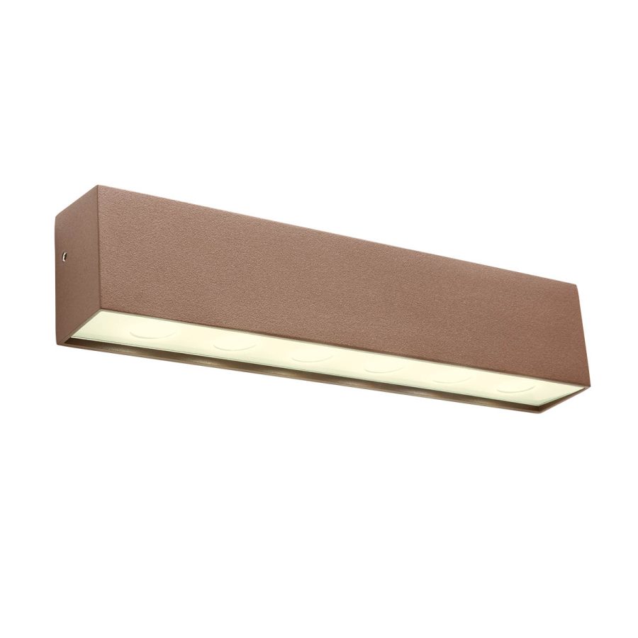 Aplică de exterior Omnia - Art. 90398, Redo, LED 12W IP54  4000K , Dark Brown