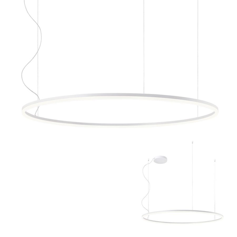 Suspensie de interior ORBIT Art. 01-1716-TRIAC, Redo, LED 84W 3000K D1200, Sand White