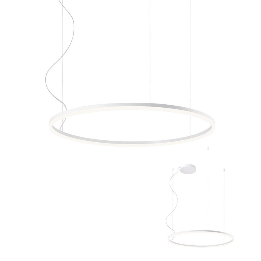 Suspensie de interior ORBIT Art. 01-1914-TRIAC, Redo, LED 55W 4000K D800, Sand White