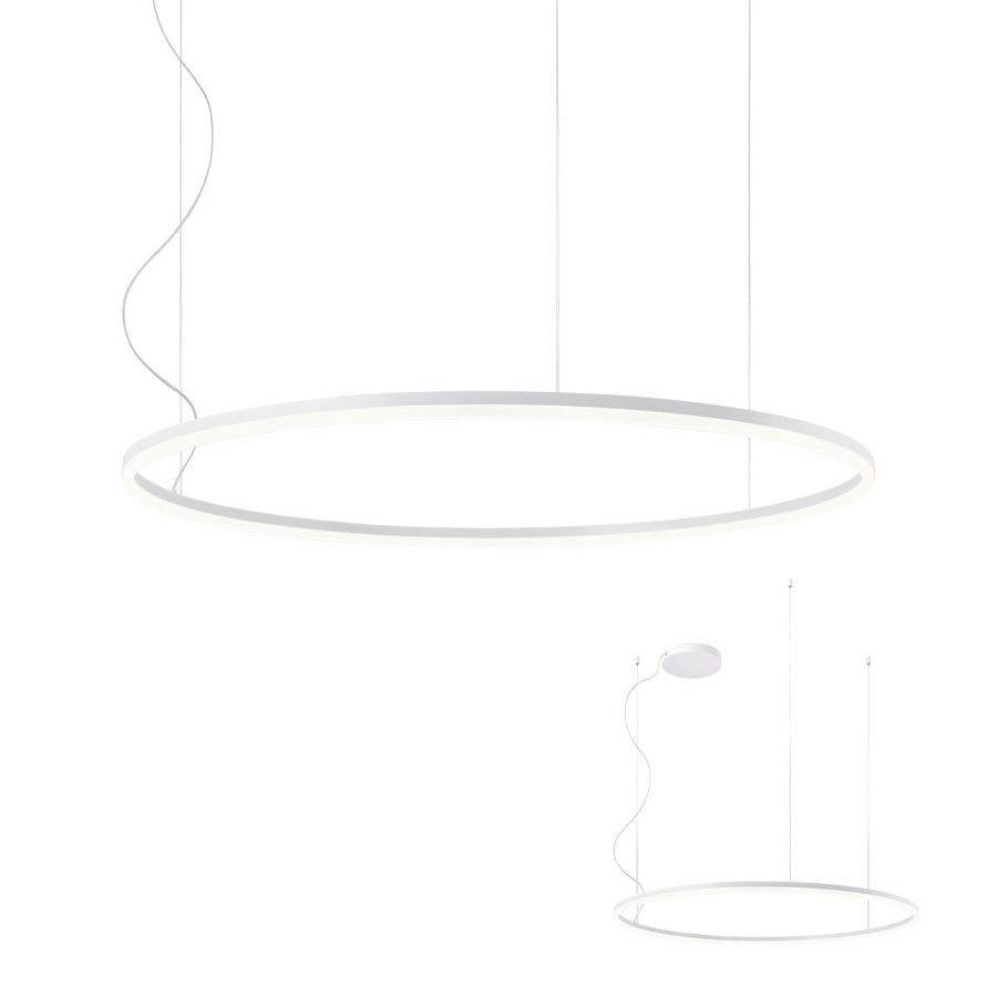 Suspensie de interior ORBIT Art. 01-1916-TRIAC, Redo, LED 66W 4000K D1000, Sand White