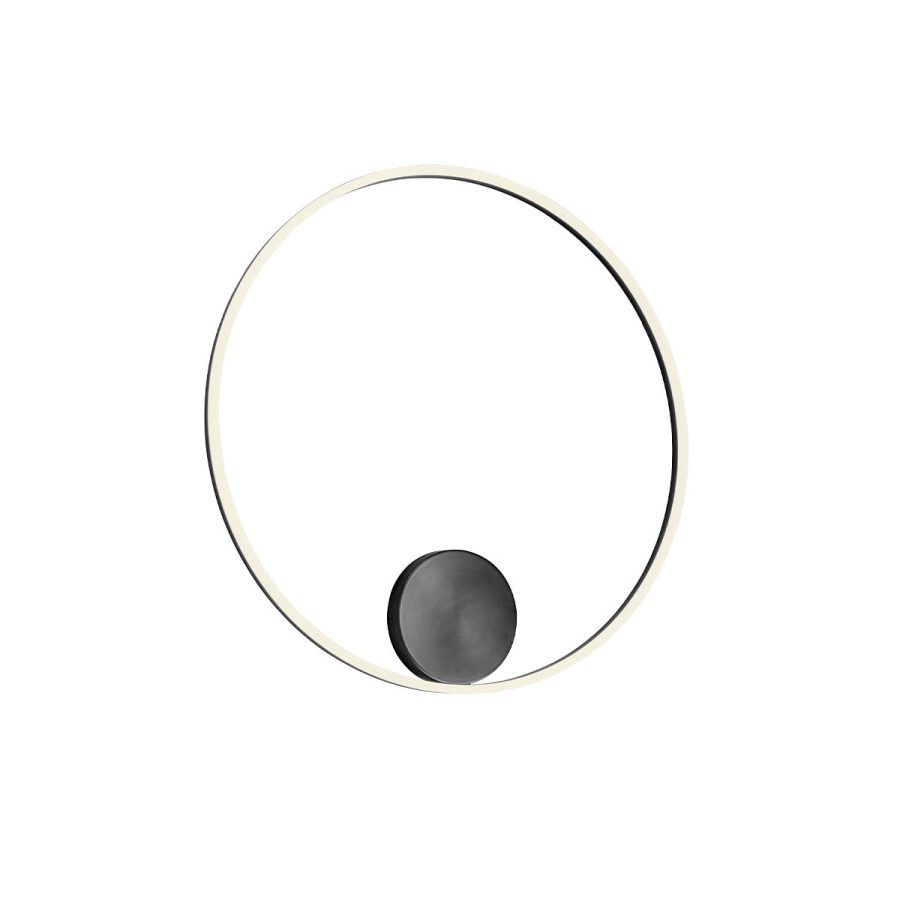 Aplică/Plafonieră de interior ORBIT Art. 01-1959-TRIAC, Redo, LED 55W 4000K D800, Sand Black