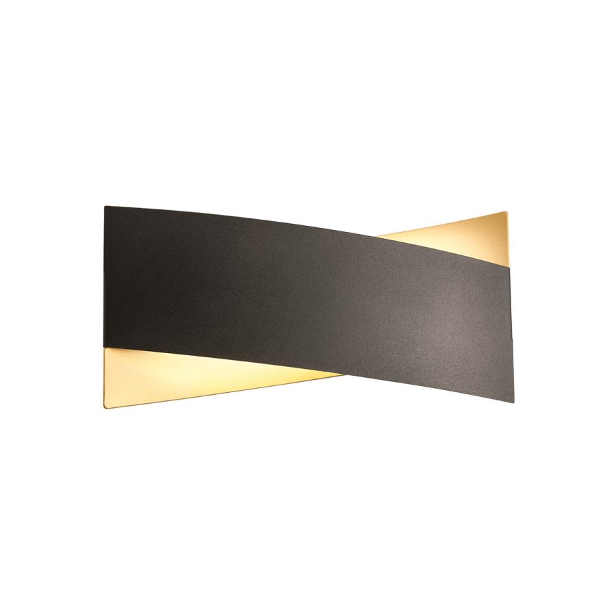 Aplică de interior XAVIER Art. 01-2381, Redo, LED 18W 3000K, Sand Gold/ Sand Black