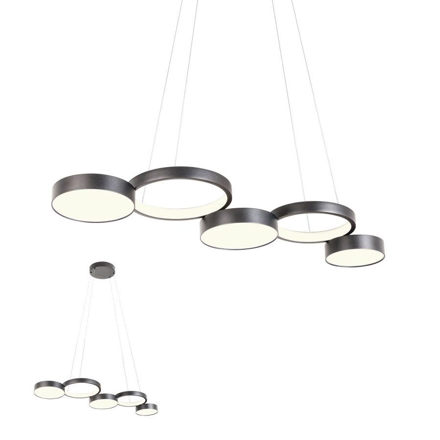 Suspensie de interior CRONOS Art. 01-2544, Redo, LED 65W 3000K, L950, Sand Black