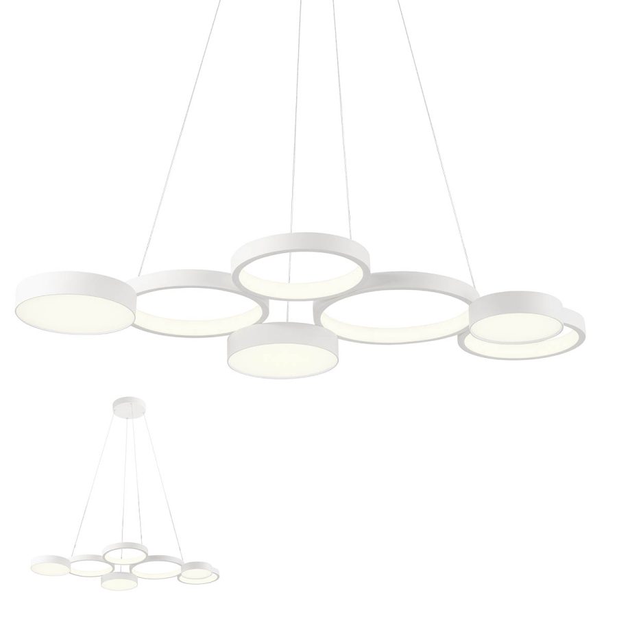 Suspensie de interior CRONOS Art. 01-2545, Redo, LED 65W 3000K, L1030, Sand White