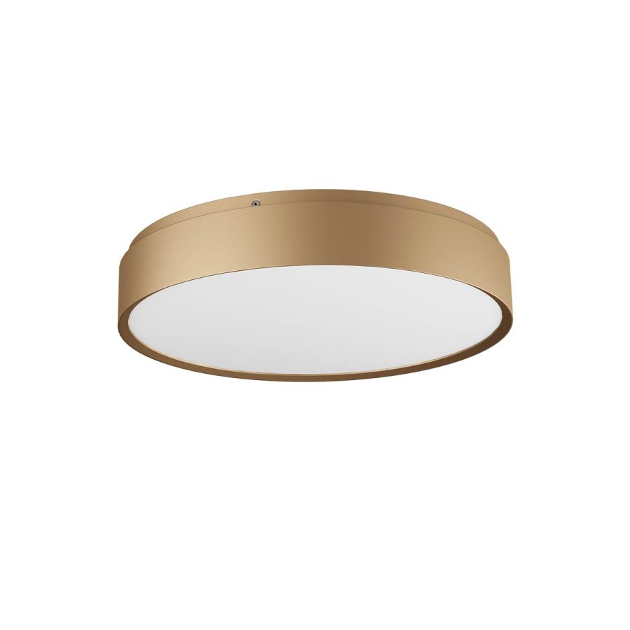 Plafonieră de interior YOMO Art. 01-2568, Redo, LED 45W 3000K, Gold