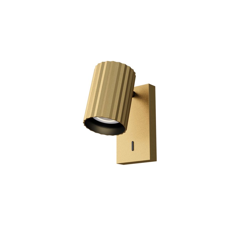 Aplică de interior DELPHI Art. 01-2582, Redo, 1X50W GU10, Matt Gold