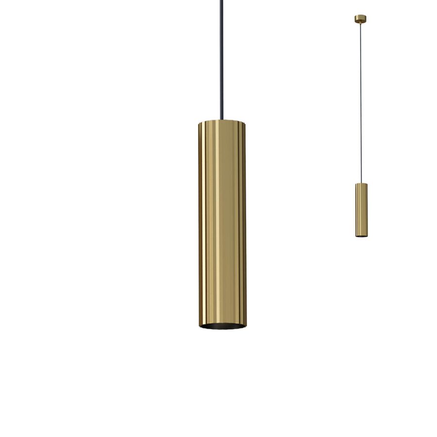 Suspensie de interior DELPHI Art. 01-2588, Redo, H300 1X50W GU10, Matt Gold