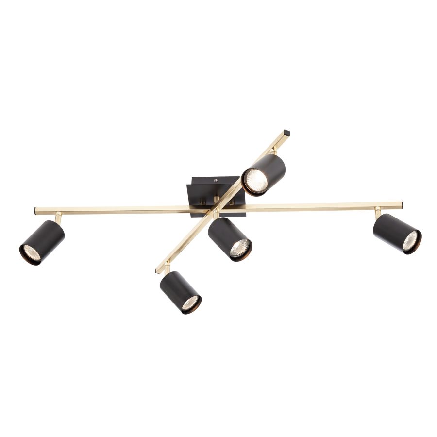 Plafonieră pentru interior CRIUS - Art. 04-540, Smarter, 5X35W GU10