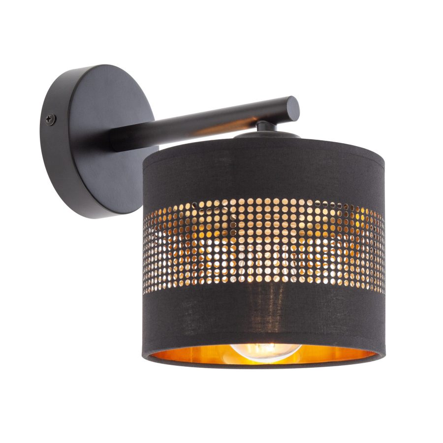 Aplică pentru interior FLINT - Art. 01-2951, Smarter, 1X42W E27, Matt Black