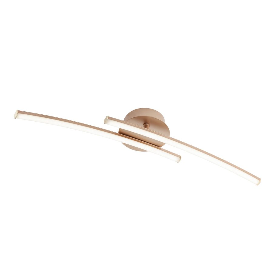 Aplică/Plafonieră pentru interior YUNO - Art. 01-2964, Smarter, LED 15W 4000K, Matt Bronze