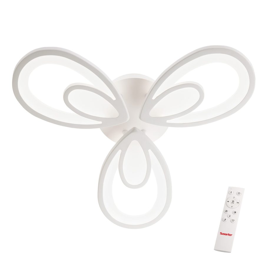 Plafonieră pentru interior LOTUS - Art. 05-963, Smarter, LED 54W 3000K/6000K, Sand White
