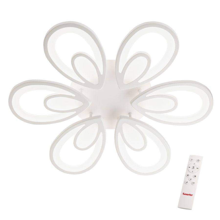 Plafonieră pentru interior LOTUS - Art. 05-964, Smarter, LED 103W 3000K/6000K, Sand White