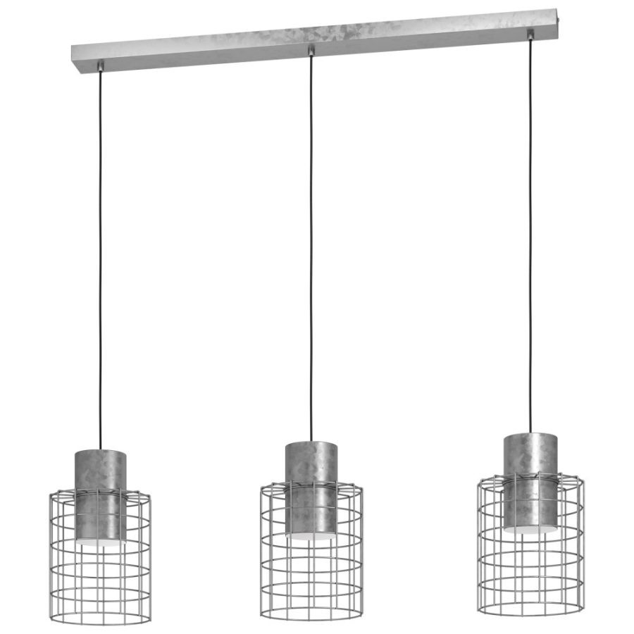Lustră de interior MILLIGAN - Art. 43648, Eglo, Alb galvanizat