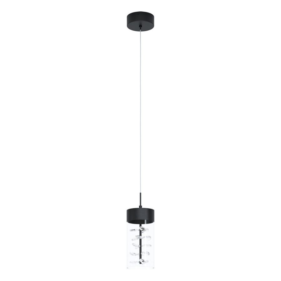 Pendul de interior CABEZOLA - Art. 39736, Eglo, Nichel nero
