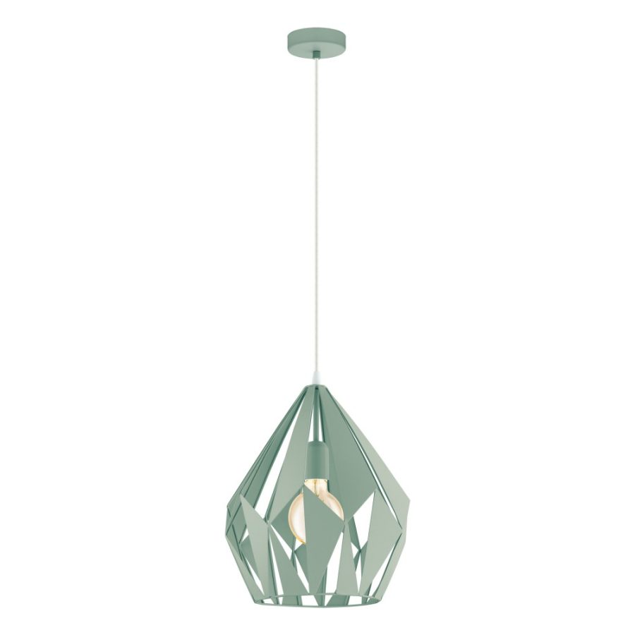 Pendul de interior CARLTON-P - Art. 49026, Eglo, Pastel verde deschis
