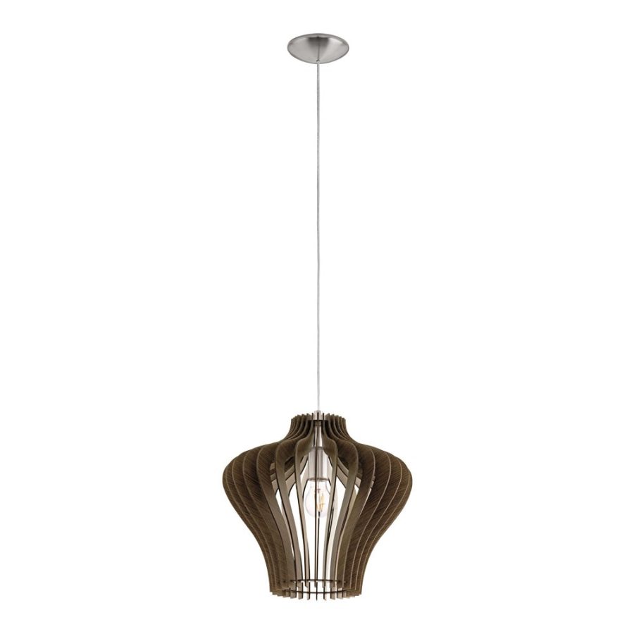 Pendul de interior COSSANO 2 - Art. 95259, Eglo, Nichel mat