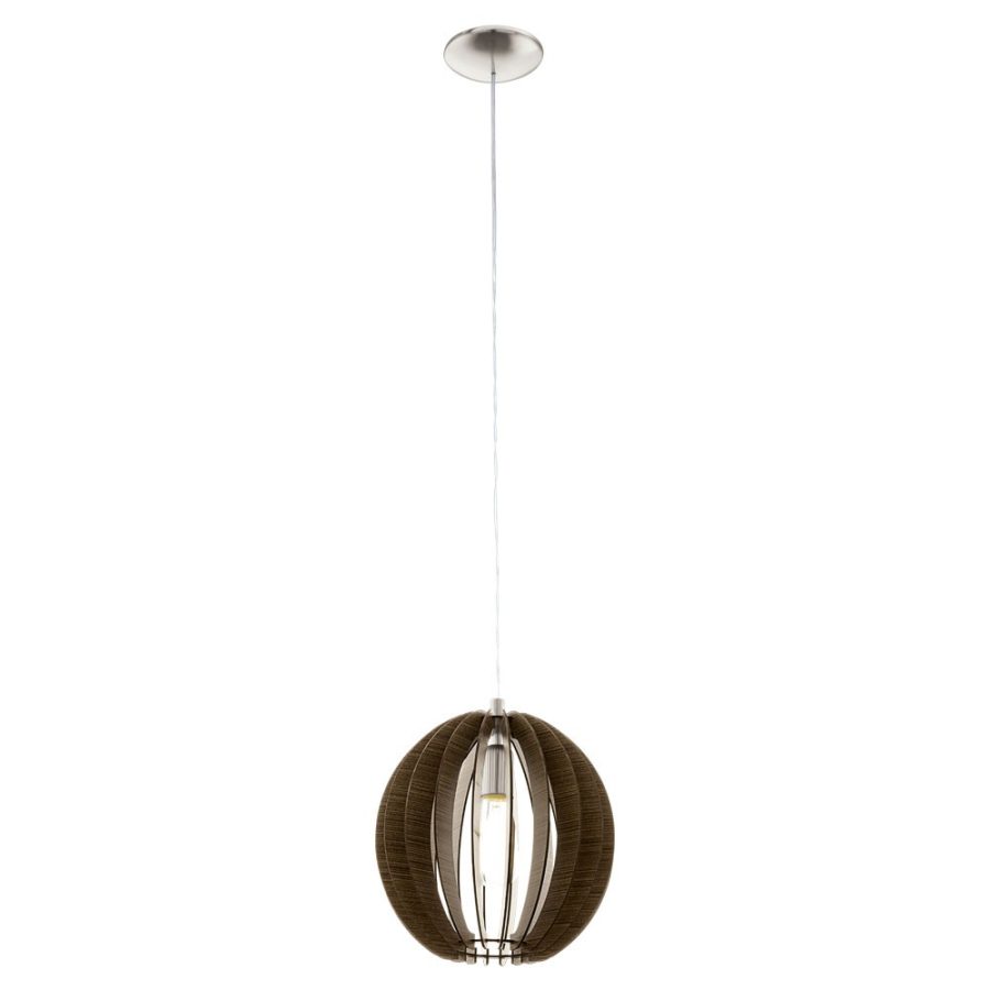 Pendul de interior COSSANO - Art. 94635, Eglo, Nichel mat