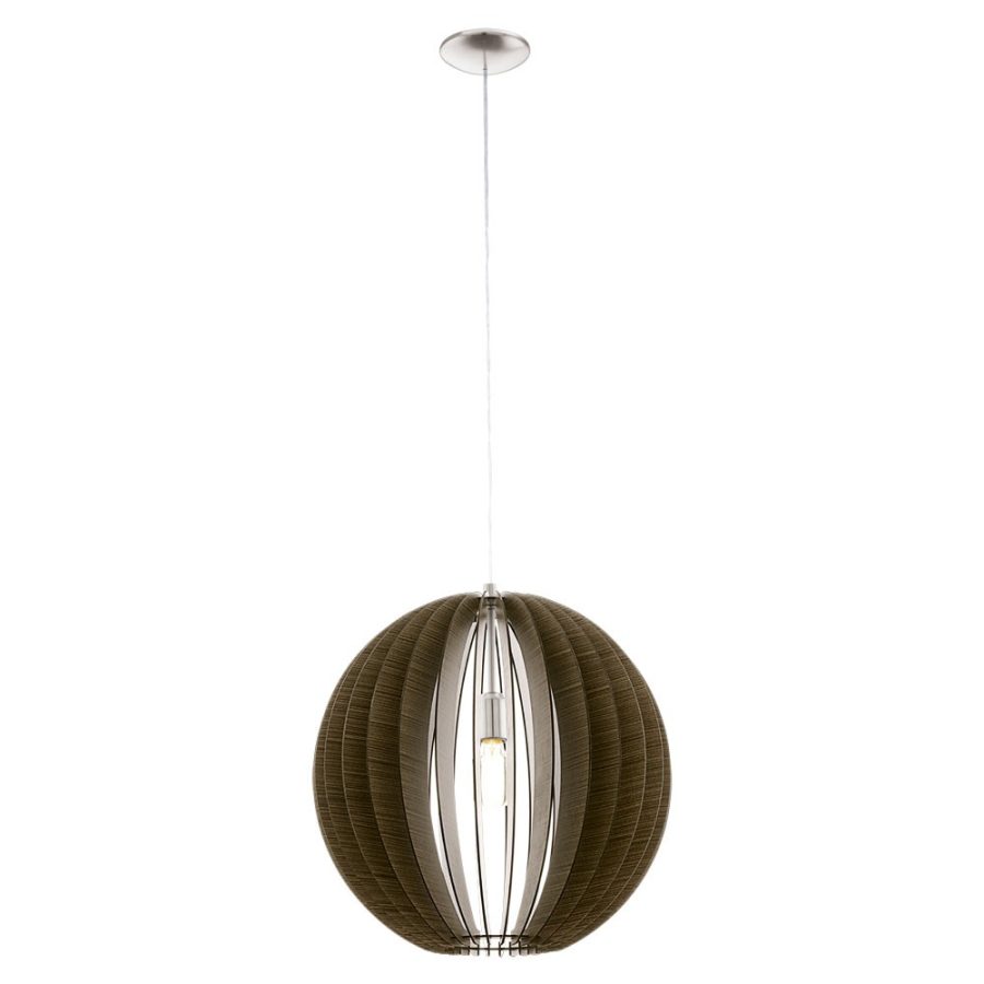 Pendul de interior COSSANO - Art. 94636, Eglo, Nichel mat