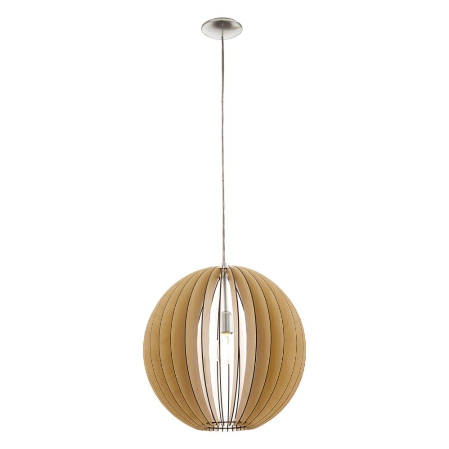 Pendul de interior COSSANO - Art. 94765, Eglo, Nichel mat