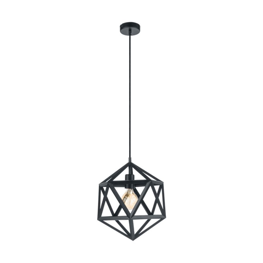 Pendul de interior EMBLETON - Art. 49761, Eglo, Negru