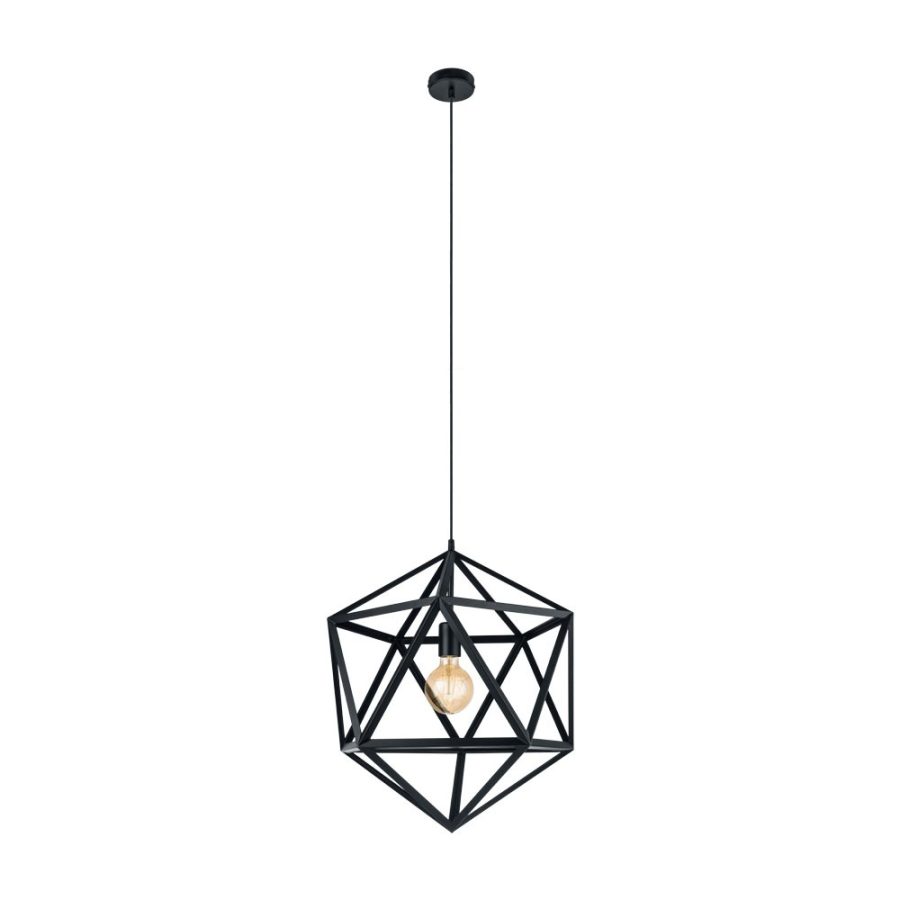 Pendul de interior EMBLETON - Art. 49762, Eglo, Negru