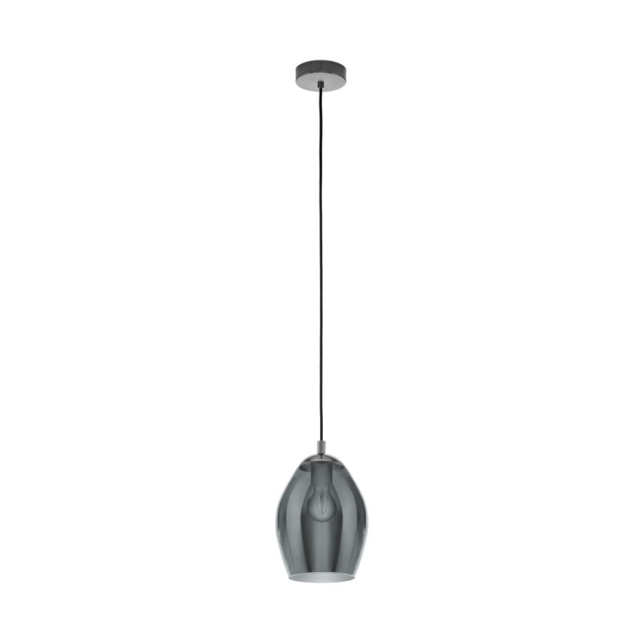 Pendul de interior ESTANYS - Art. 39564, Eglo, Nichel nero