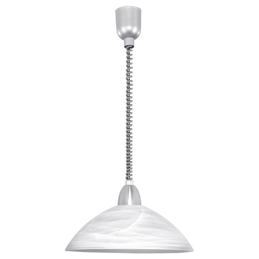 Pendul de interior LORD 2 - Art. 87008, Eglo, Gri, nichel mat