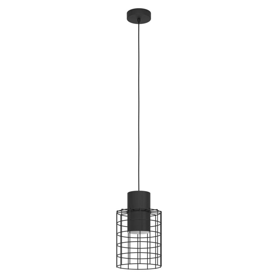 Lustră de interior MILLIGAN - Art. 43625, Eglo, Negru, alb