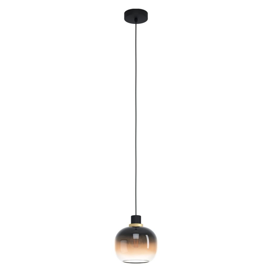 Lustră de interior OILELLA - Art. 99614, Eglo, Negru, alamă