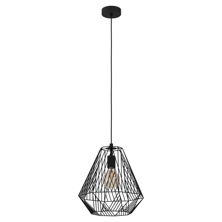 Lustră de interior STYPE - Art. 43692, Eglo, Negru