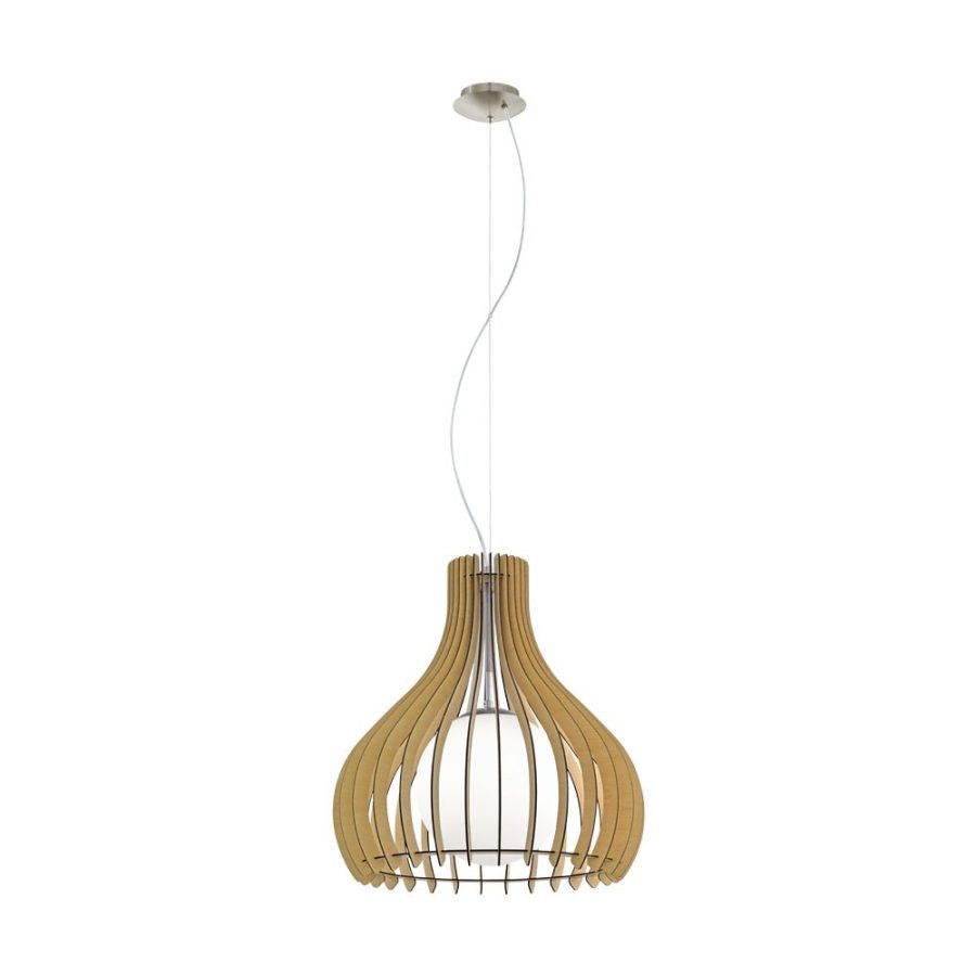 Pendul de interior TINDORI - Art. 96214, Eglo, Nichel mat