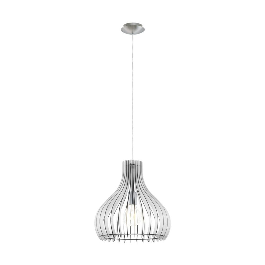 Pendul de interior TINDORI - Art. 96257, Eglo, Nichel mat