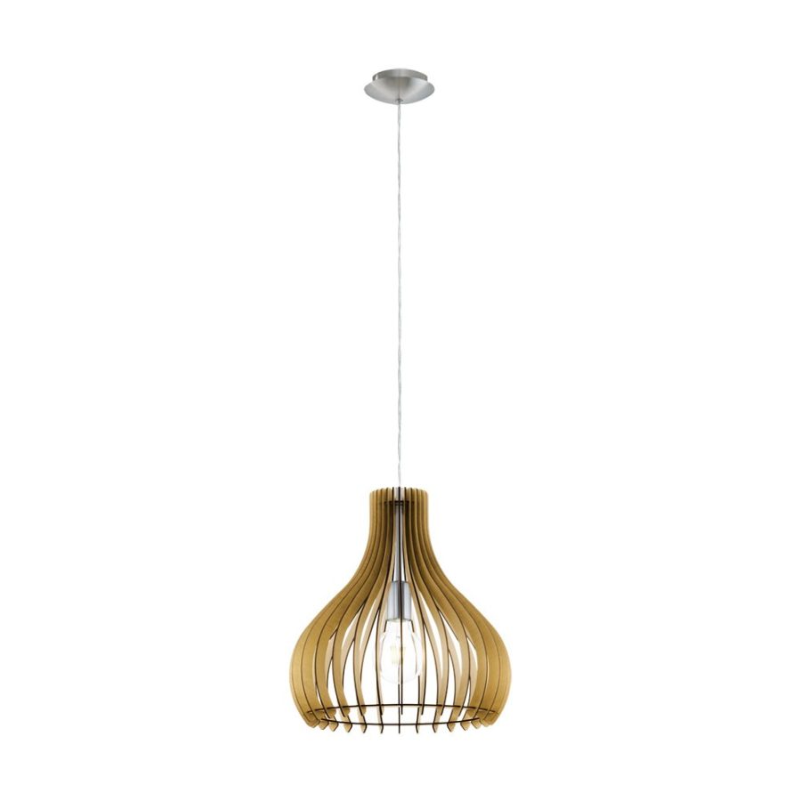 Pendul de interior TINDORI - Art. 96258, Eglo, Nichel mat