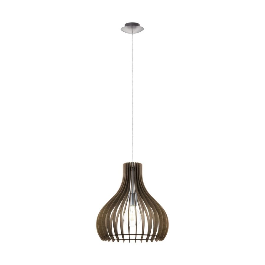 Pendul de interior TINDORI - Art. 96259, Eglo, Nichel mat