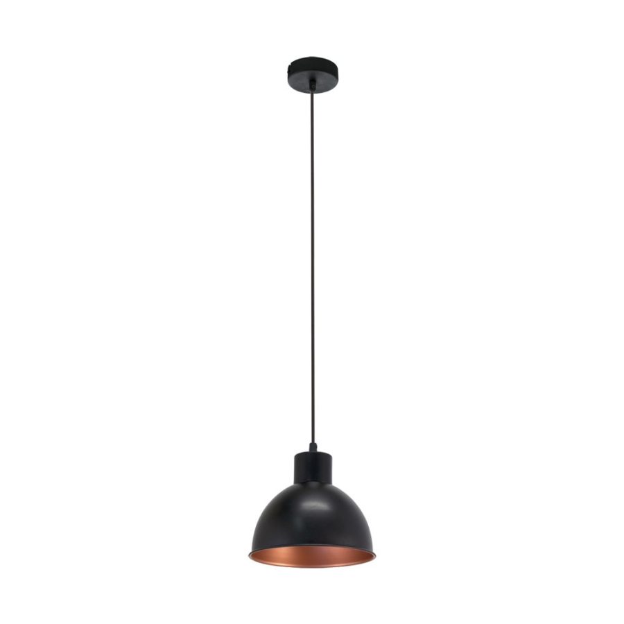 Pendul de interior TRURO 1 - Art. 49238, Eglo, Negru, cupru