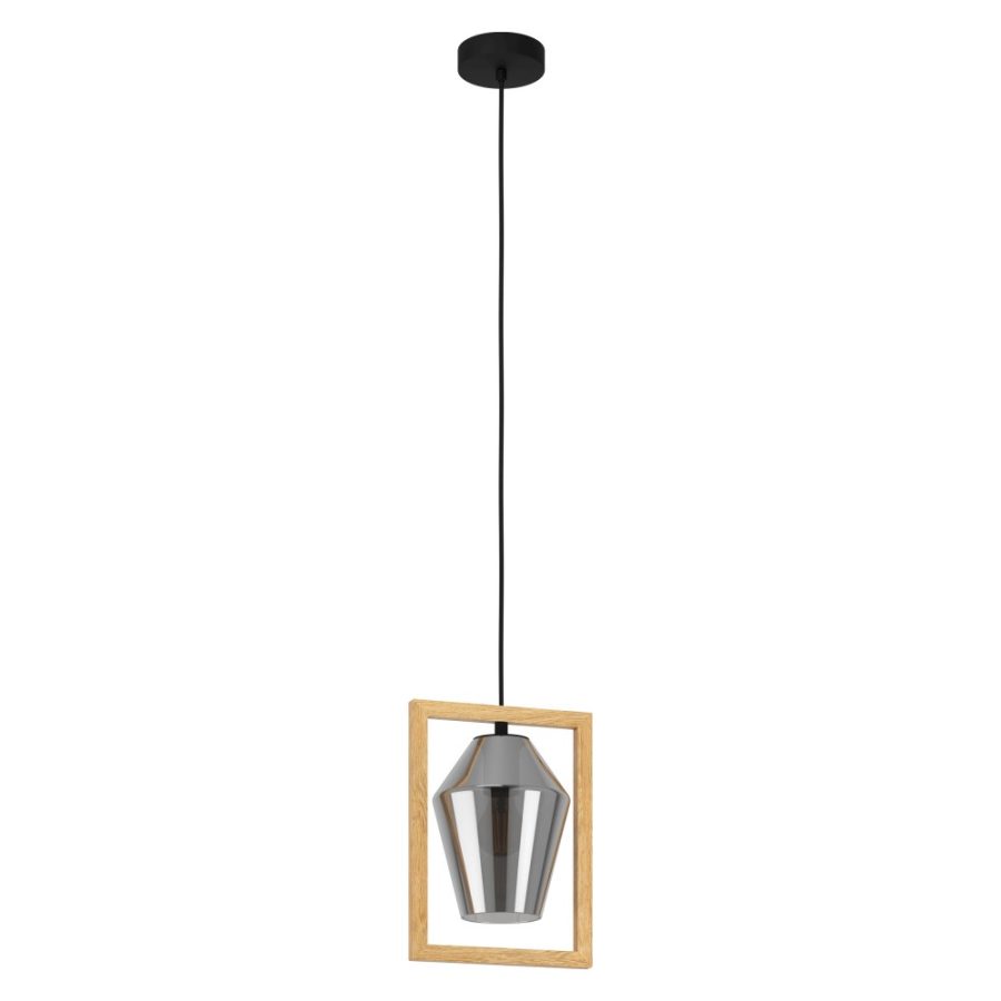 Lustră de interior VIGLIONI - Art. 99701, Eglo, Negru, maro