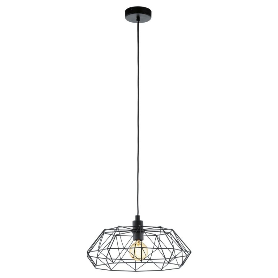 Pendul de interior CARLTON 2 - Art. 49487, Eglo, Negru