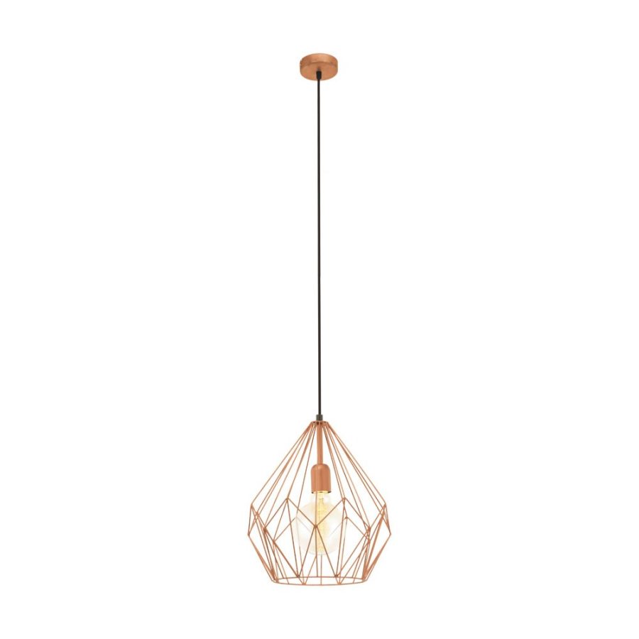 Pendul de interior CARLTON - Art. 49258, Eglo, Culoarea cuprului
