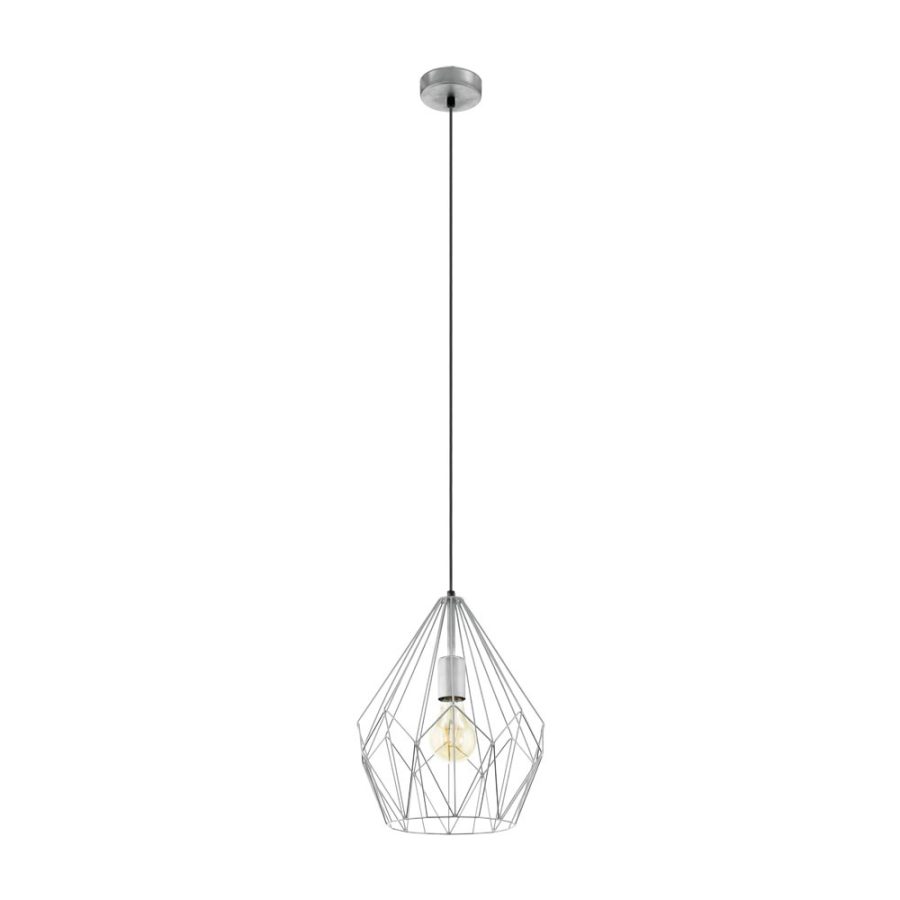 Pendul de interior CARLTON - Art. 49935, Eglo, Argintiu