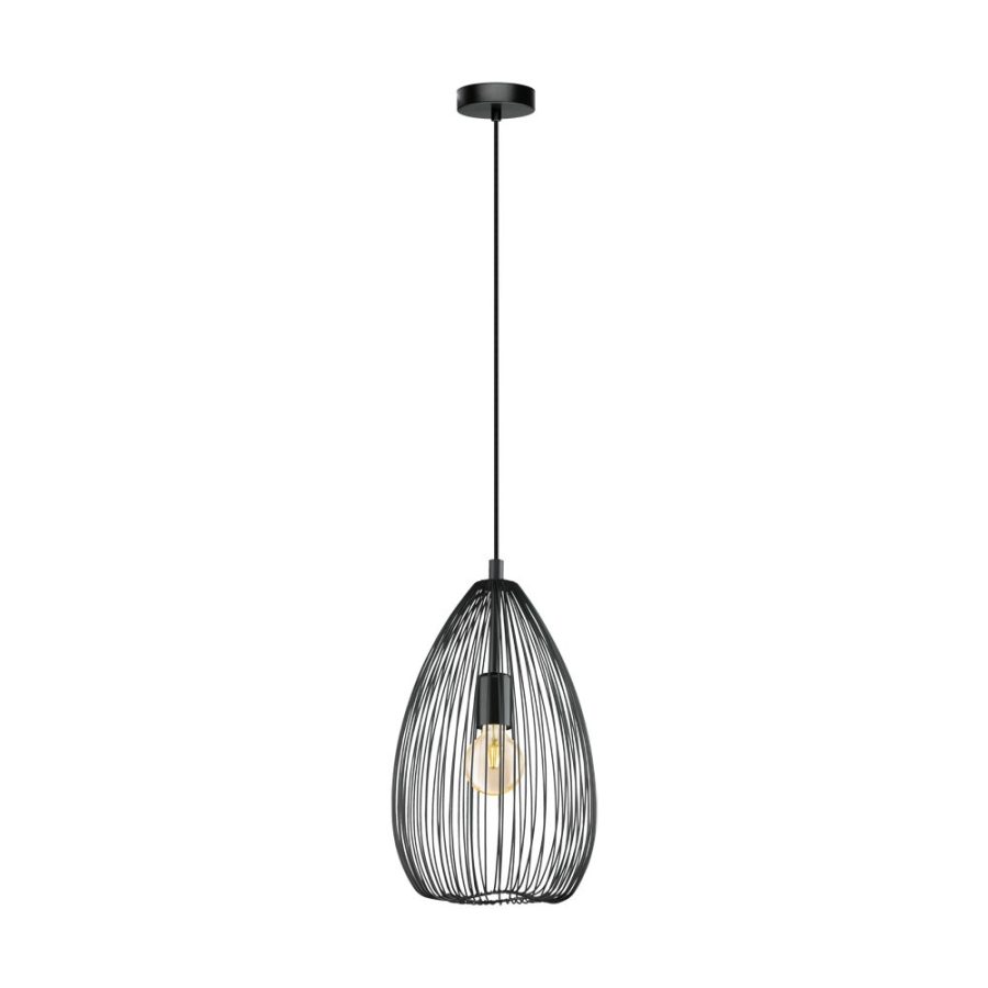Pendul de interior CLEVEDON - Art. 49141, Eglo, Negru