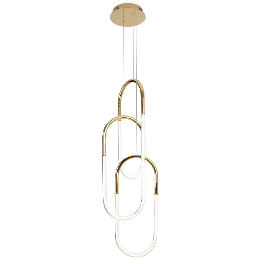 Suspensie de interior OLIVIA P0431D, Maxlight, auriu