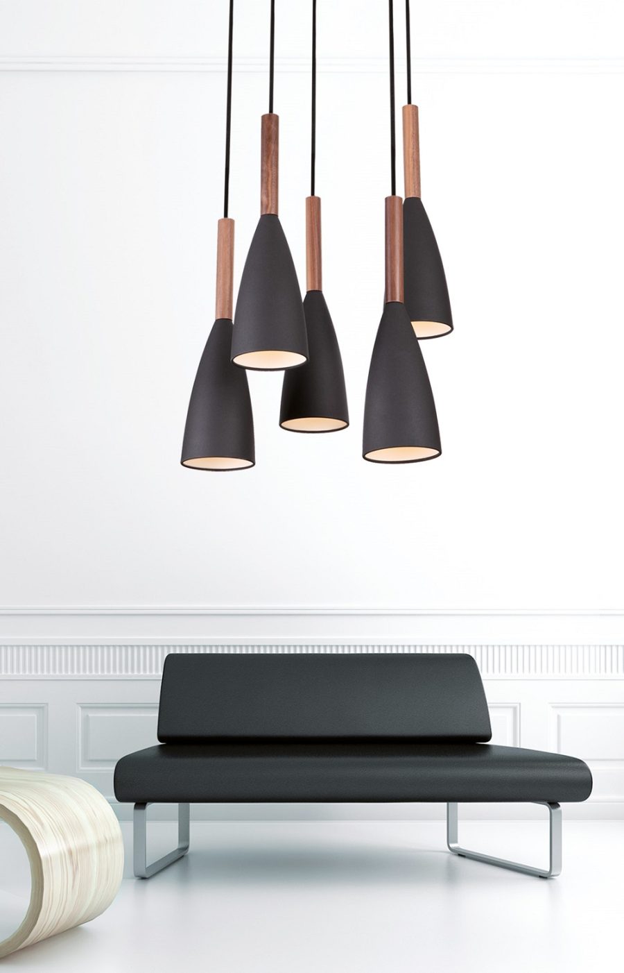Suspensie de interior SOFT P0148, Maxlight, negru