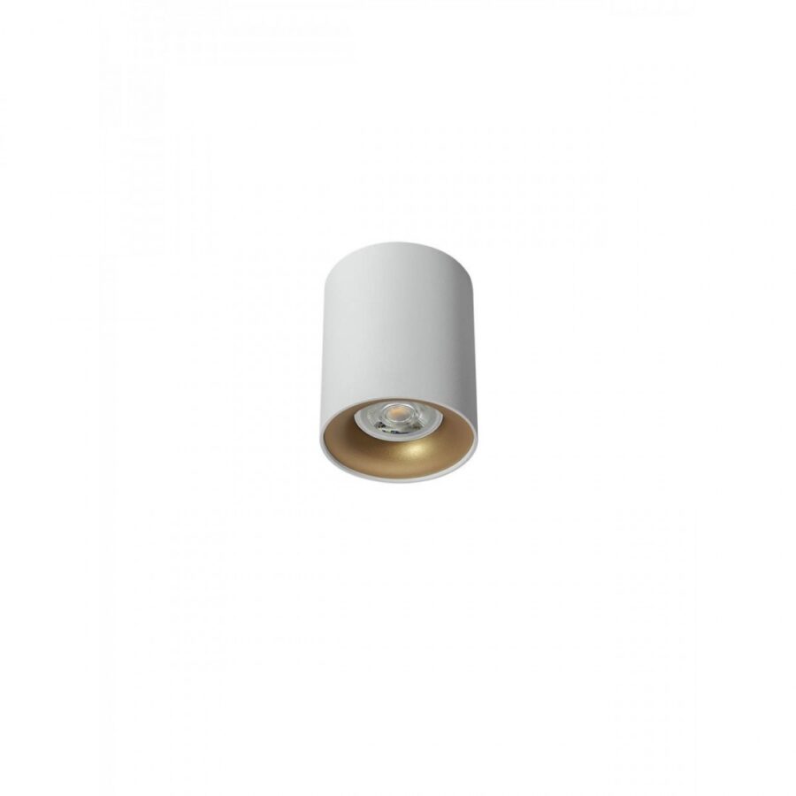 Plafonieră de interior KOA - Art. 01-2164, Smarter, Alb Mat+Auriu Mat