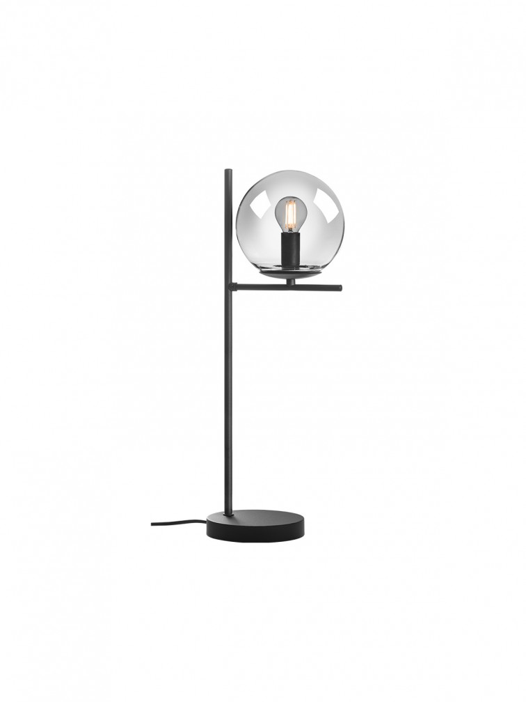 Veioză de interior BOLDY - Art. 01-3073, Smarter, Negru/Smokey