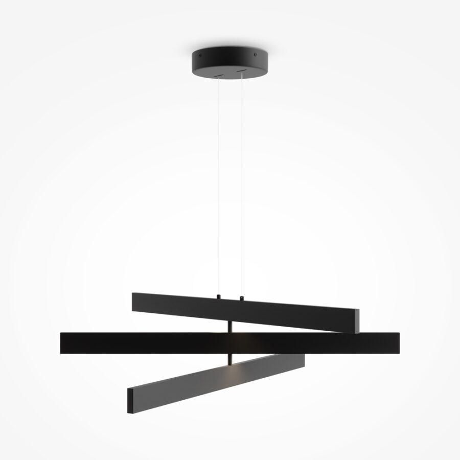 Pendul de interior Maytoni Origami - Art. MOD163PL-L38B4K1, Negru