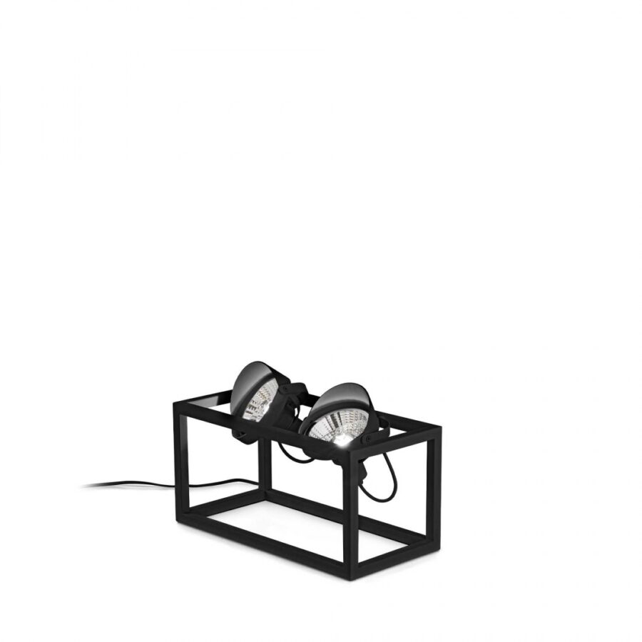 Lampadar de interior AUDIO - Art. 279312, Ideal Lux, Negru