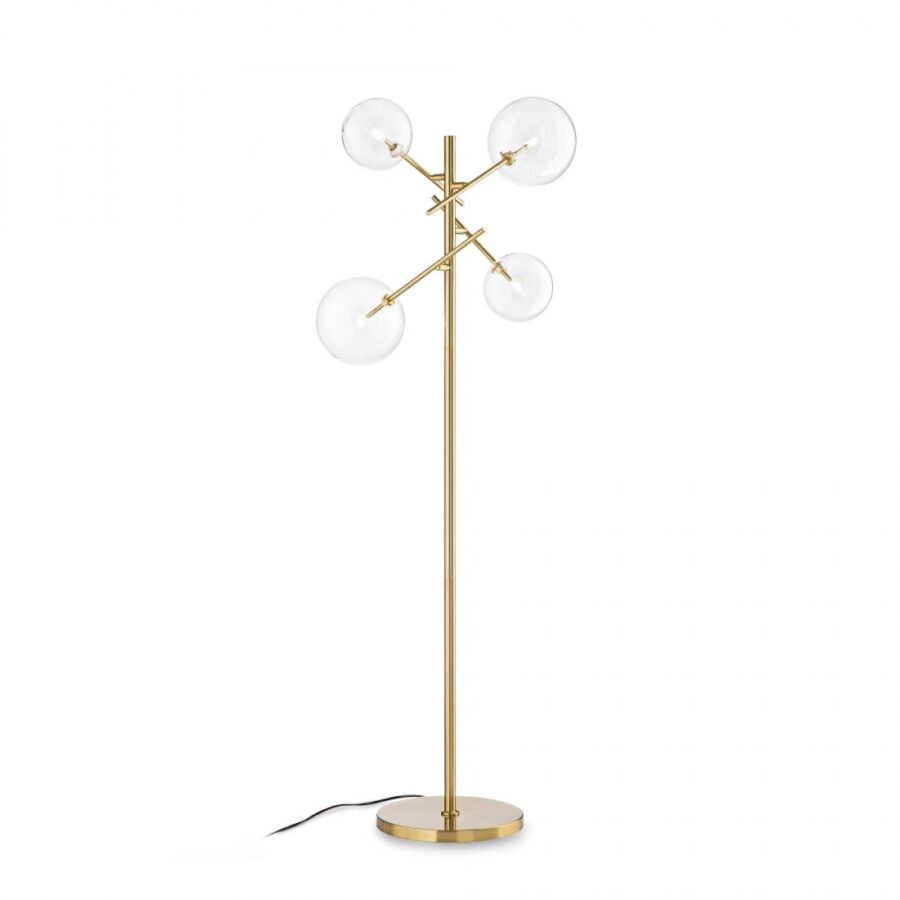 Lampadar de interior EQUINOXE - Art. 290966, Ideal Lux, Alamă